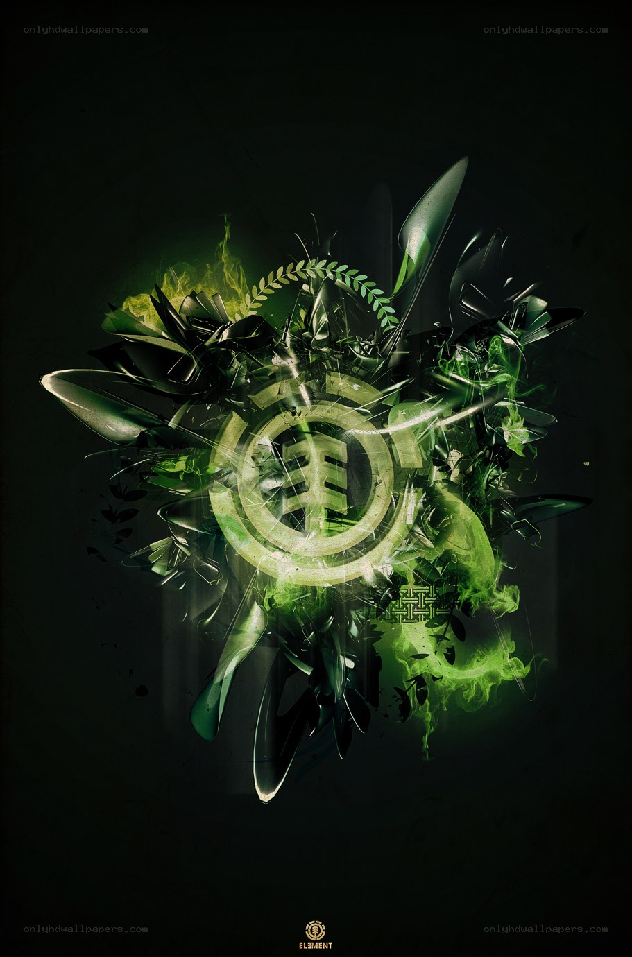 Element Skateboards logo art