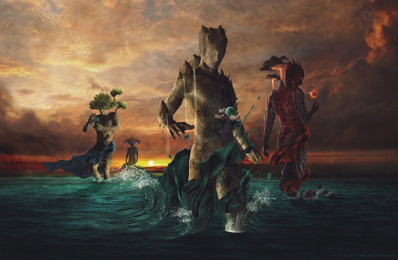 Elemental Beings in Water