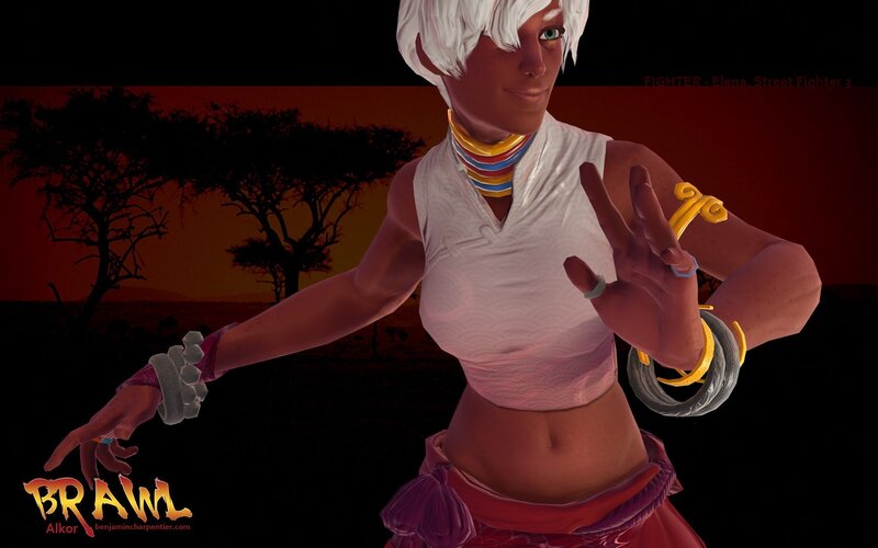 Elena from Street Fighter 3