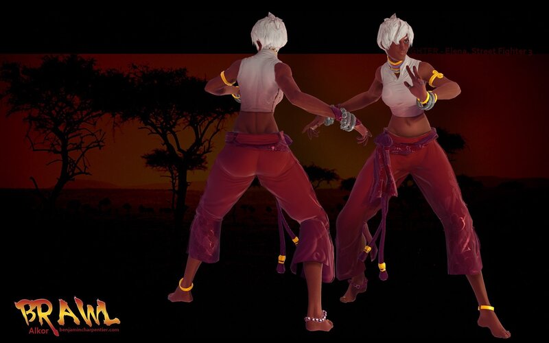 Elena from Street Fighter 3