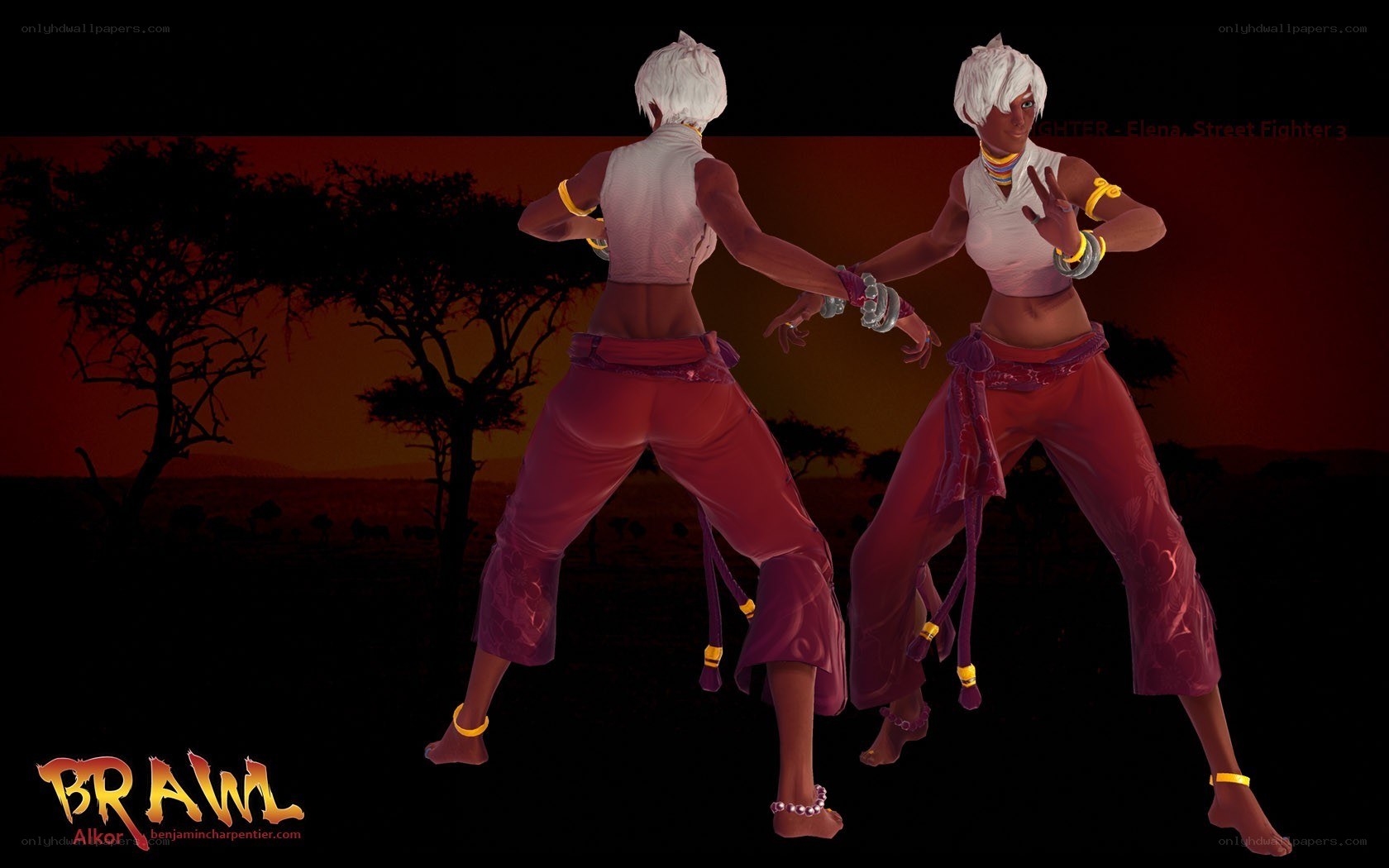 Elena from Street Fighter 3