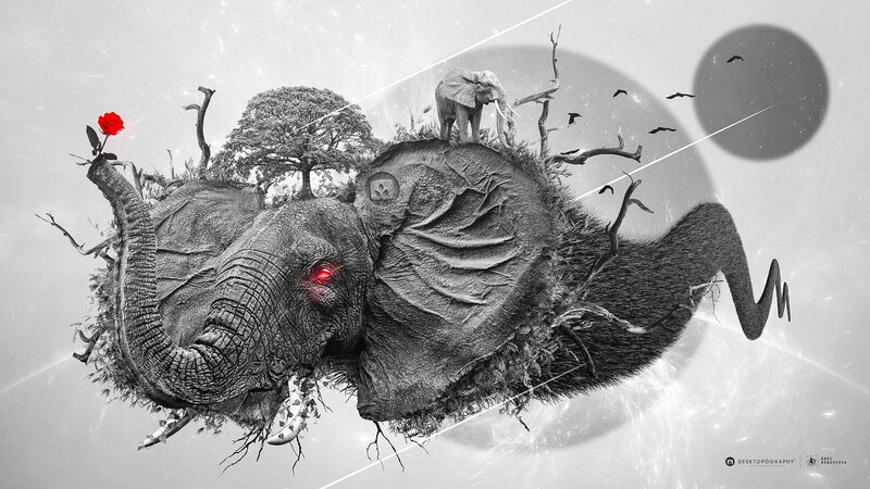 Elephant Head Landscape