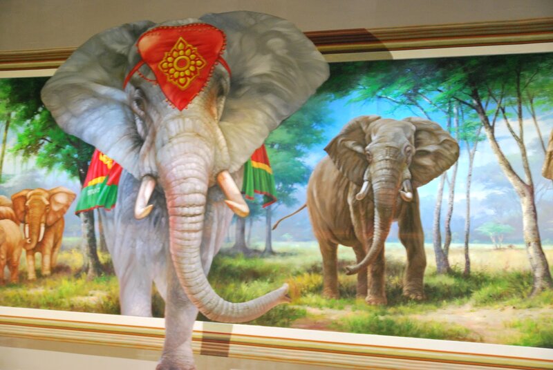 Elephant in Painting