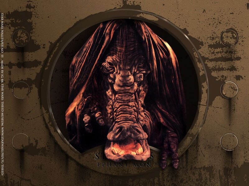Elephant-like Alien Creature