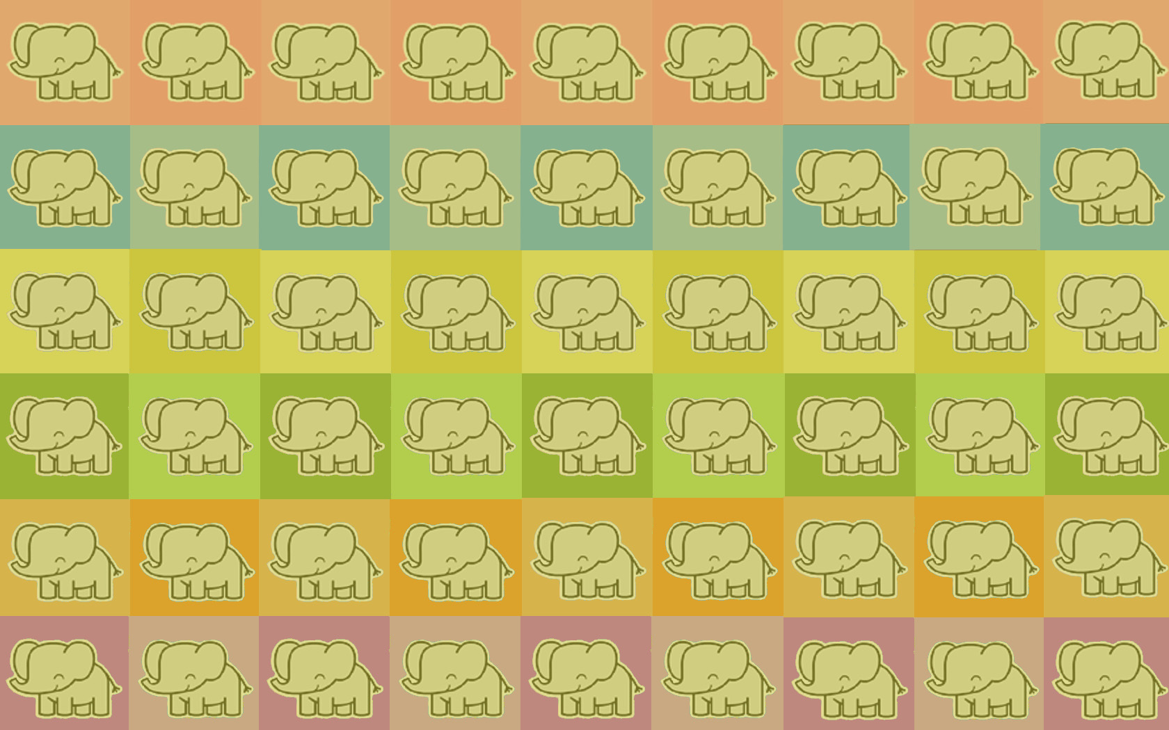 elephant pattern background