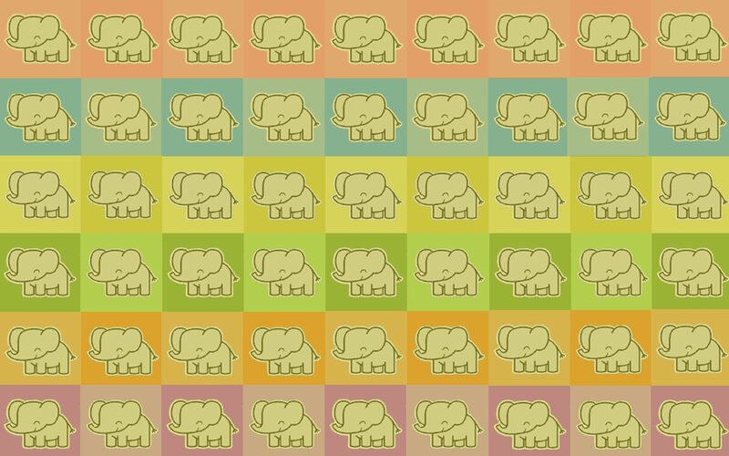 elephant pattern background
