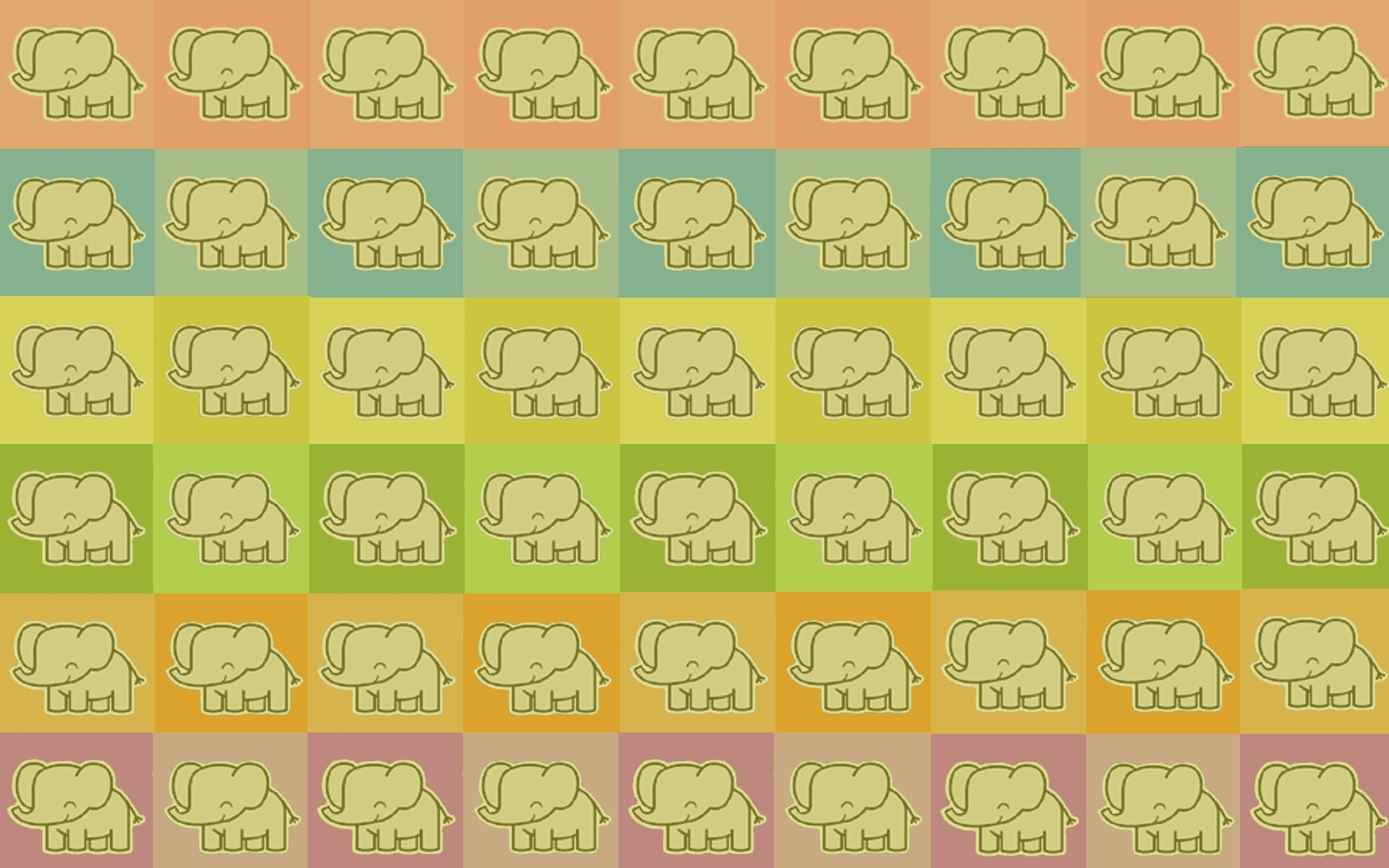 elephant pattern background