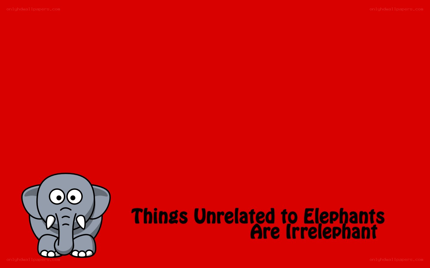 Elephant pun joke