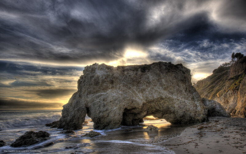 Elephant Rock at Sunset