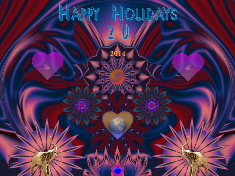 Elephants in Fractal Art