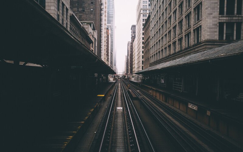 Elevated Train Tracks