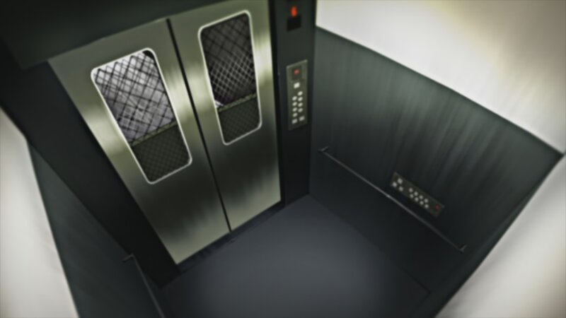 elevator interior view