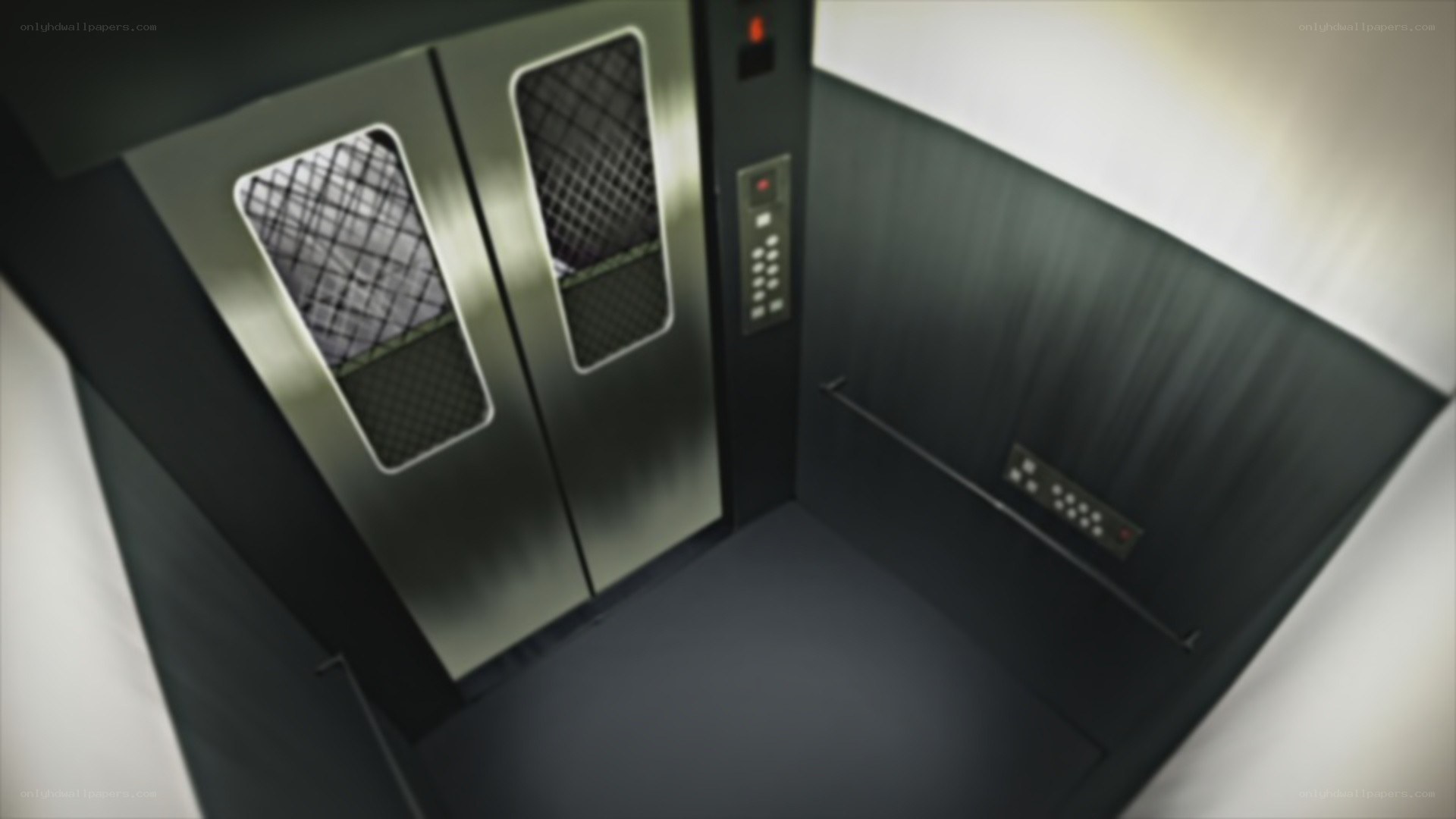 elevator interior view