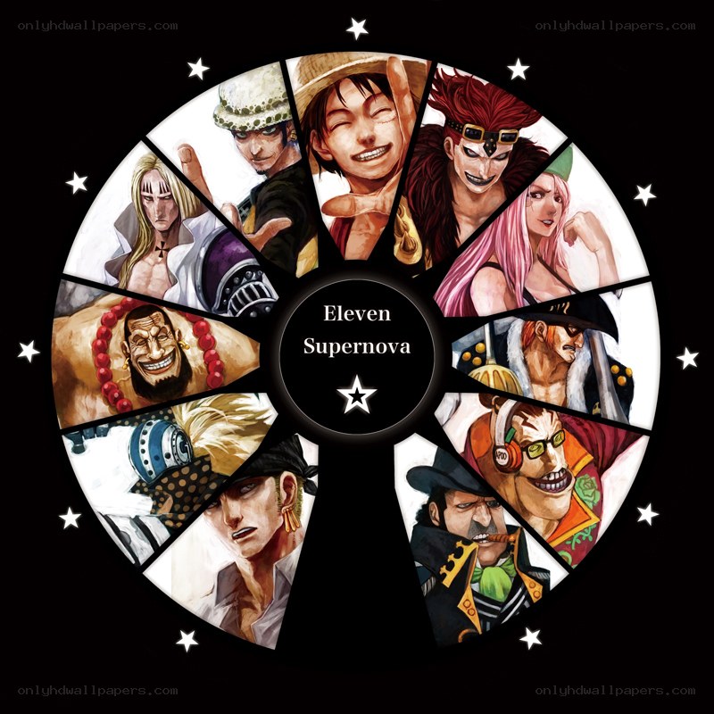 Eleven Supernova characters