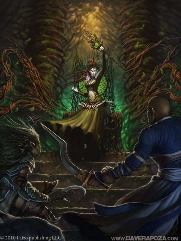 Elf and Human Warriors