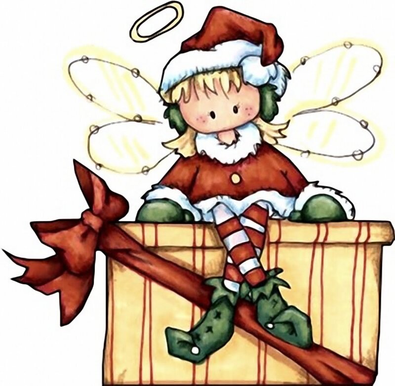 Elf Angel in Gift Box