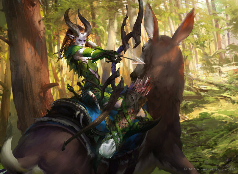 Elf Archer on Deer