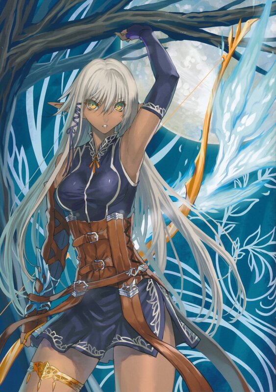 elf archer with bow