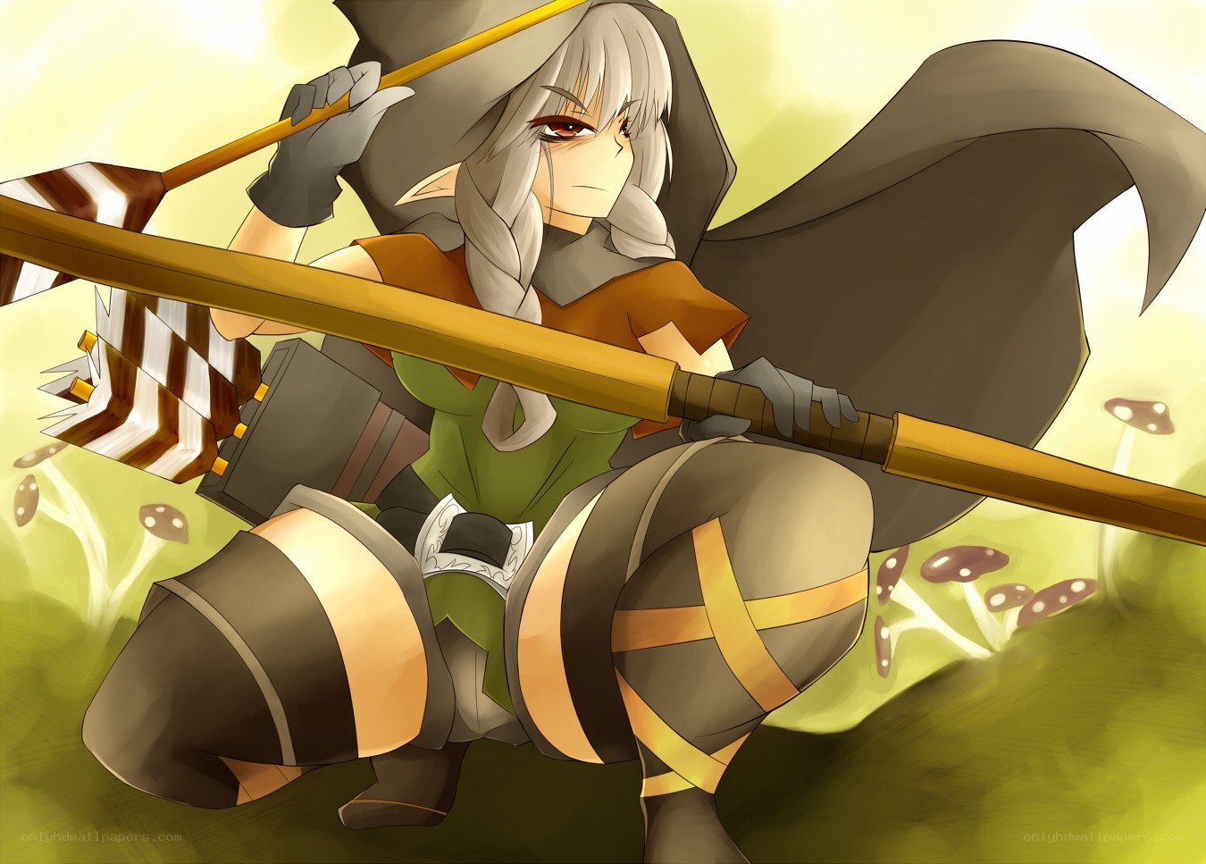 elf archer with bow