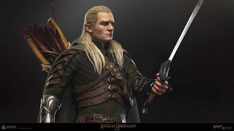 Elf Archer with Sword