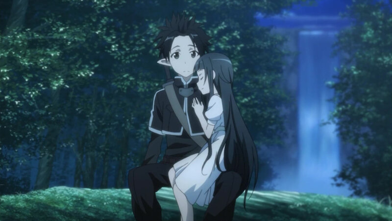 Elf Boy and Girl Hugging