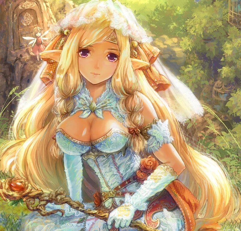 Elf Bride in Forest