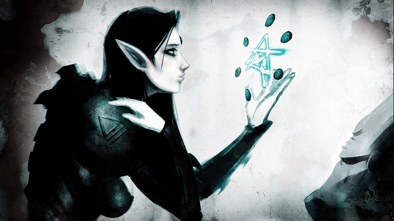 Elf Character Casting Spell