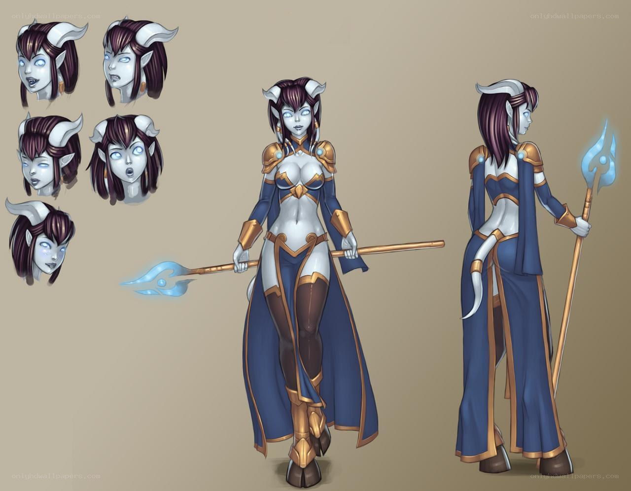 elf character design sheet