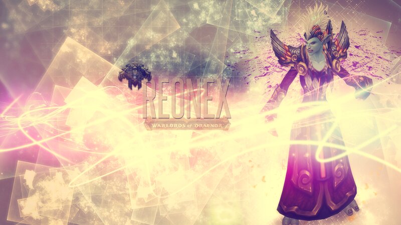 Elf Character in Armor — Purple, Dramatic