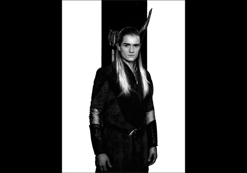 elf character in black and white
