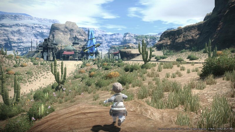 Elf Character in Desert — Brown