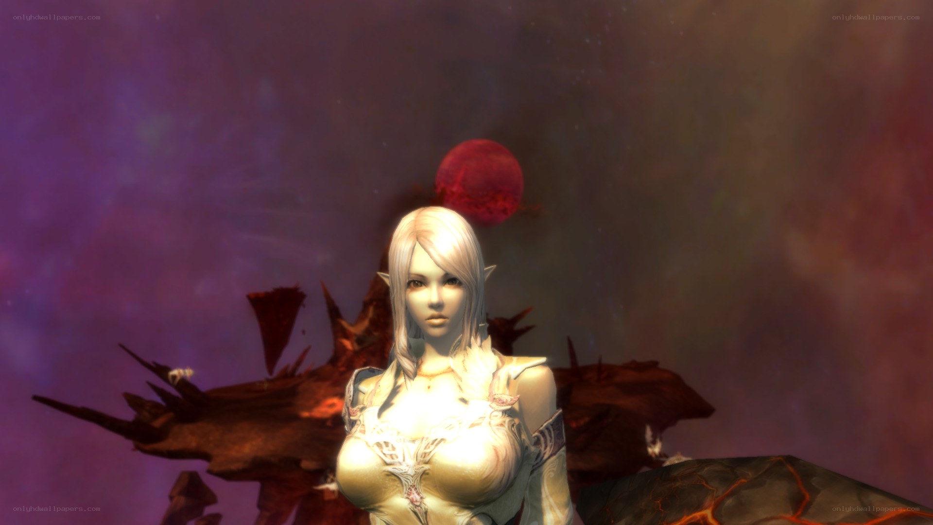 elf character in fantasy setting