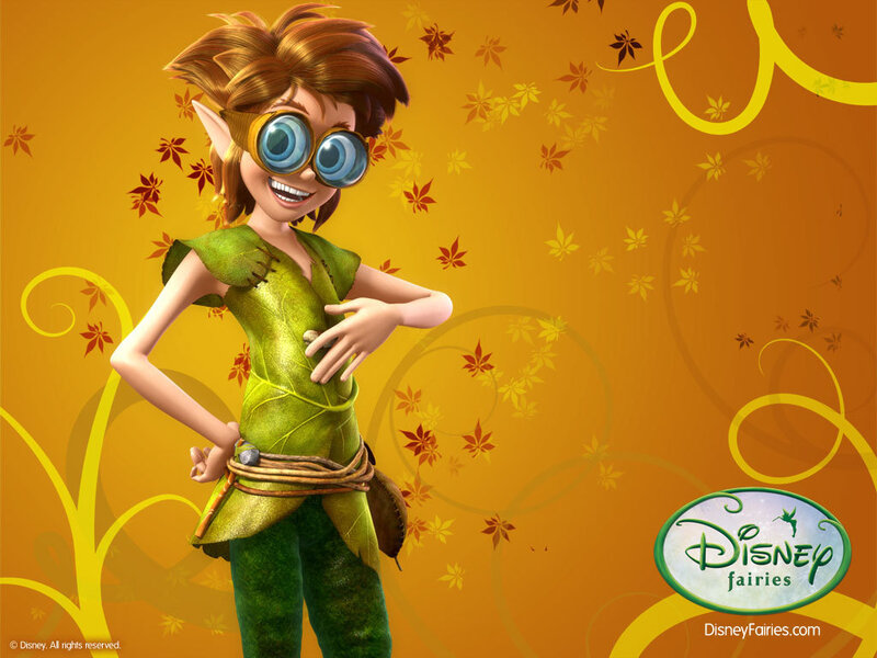 Elf Character in Green — Orange