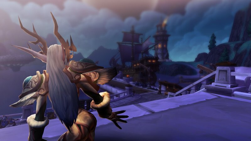 Elf Character on Dock
