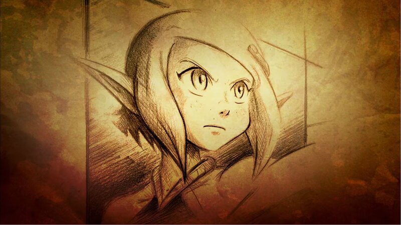 Elf Character Sketch