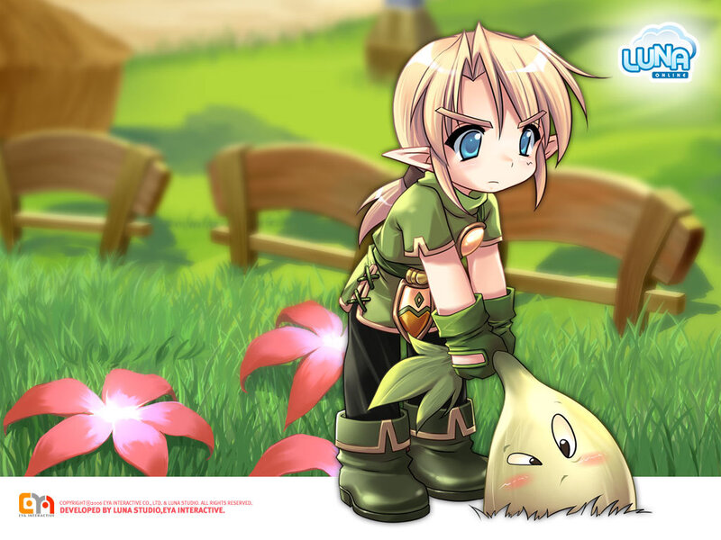 Elf Character with Creature