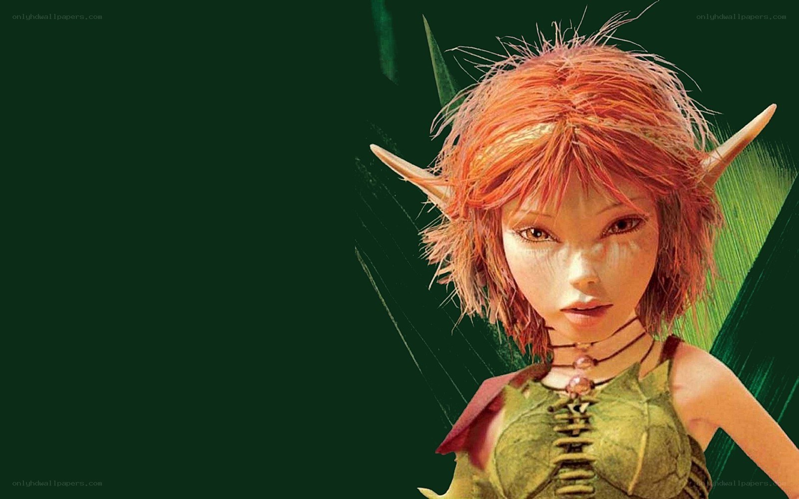 elf character with red hair