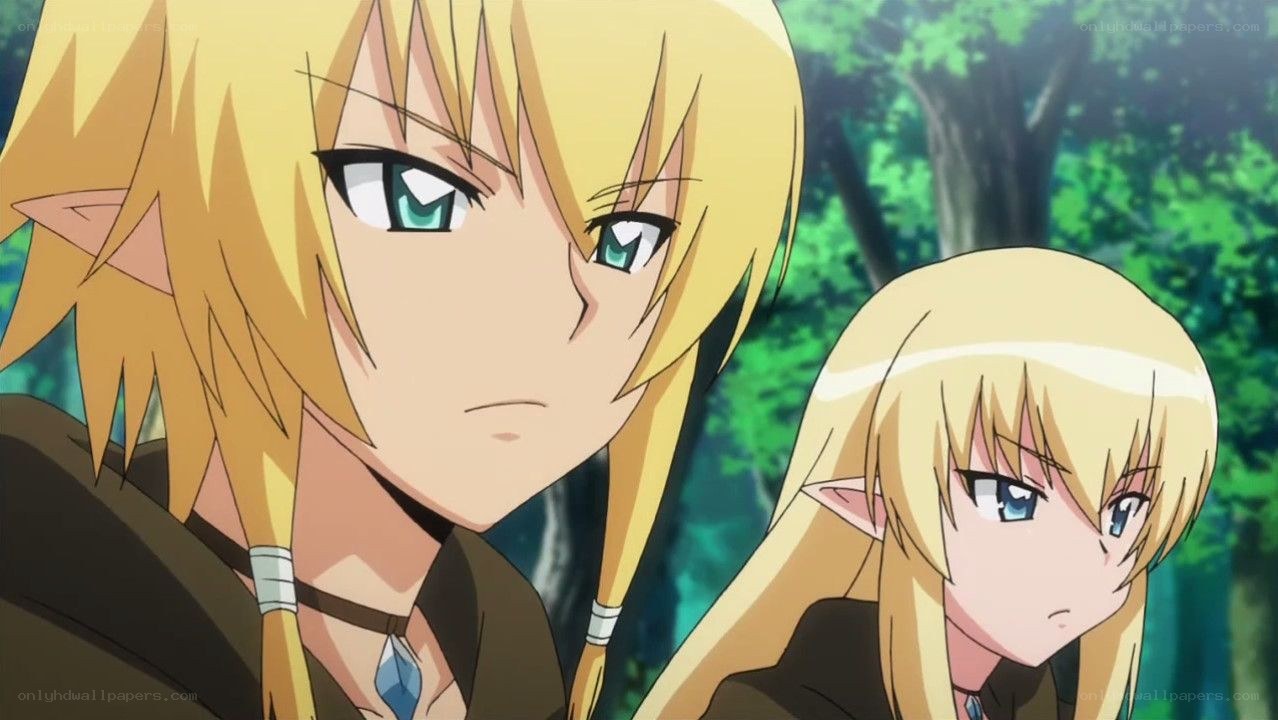elf characters in forest