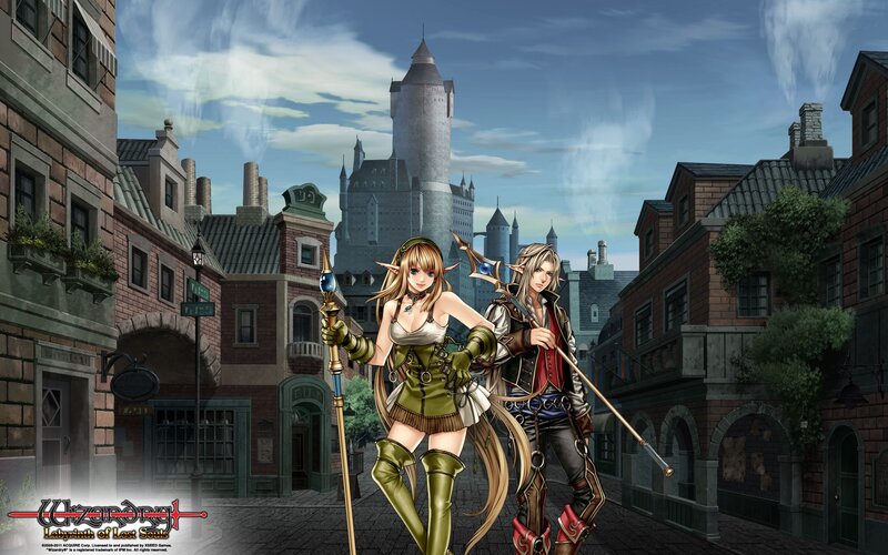 Elf Characters in Town