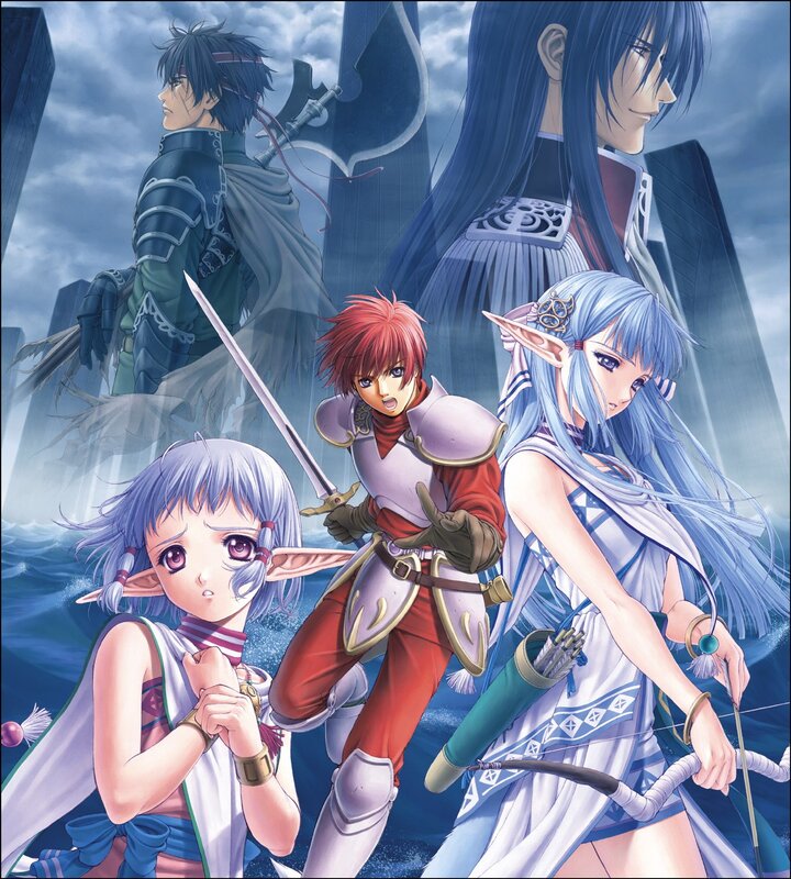 Elf Characters with Weapons