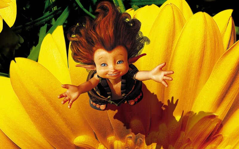 Elf Child in Flower