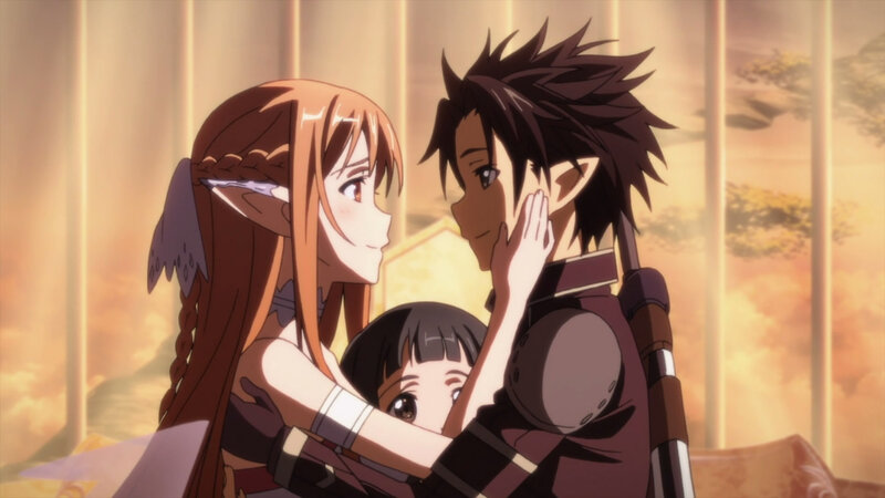 Elf Couple Embracing — Orange