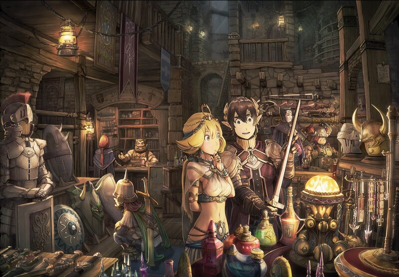 Elf Couple in Shop
