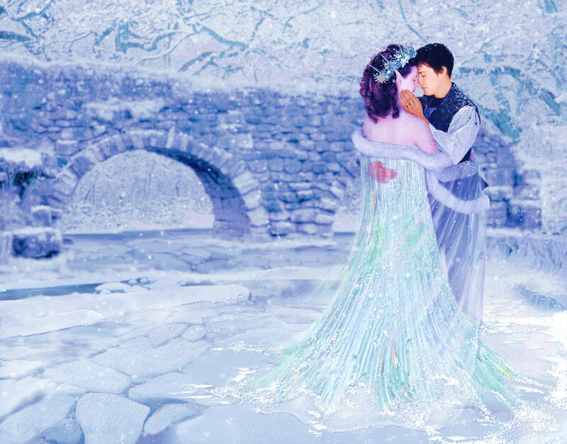 Elf Couple in Winter