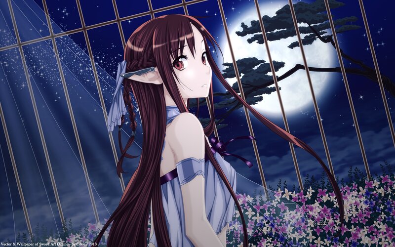 Elf Girl in a Cage — Blue