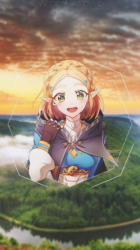 Elf Girl in Cloak