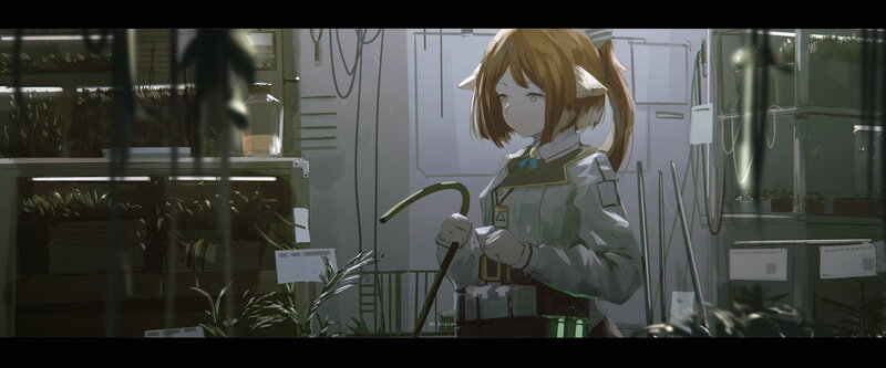 Elf Girl in Lab