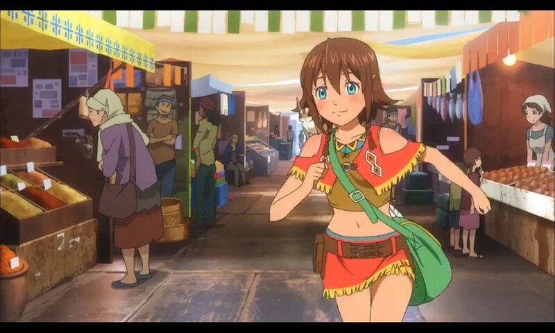 Elf Girl in Market