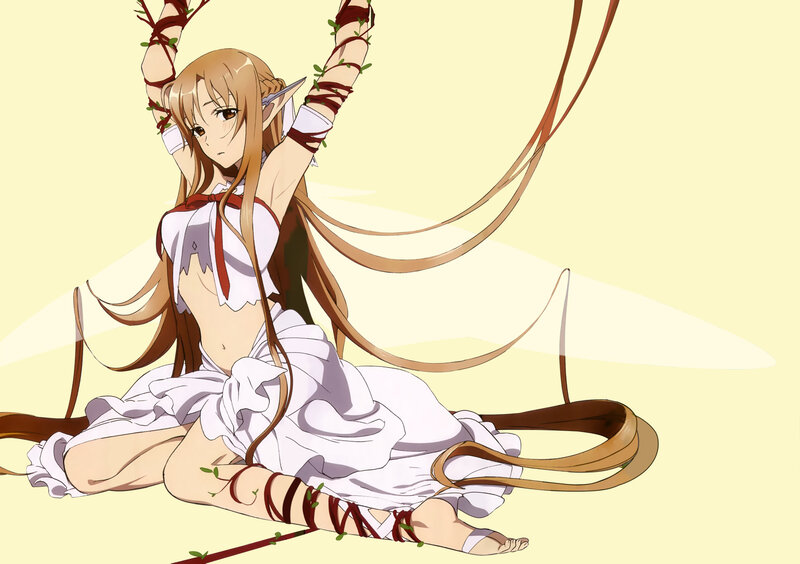 Elf Girl in White Dress — Calm