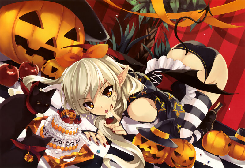 Elf Girl in Witch Costume